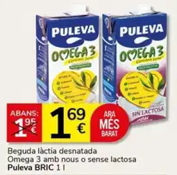 Supermercados Charter Puleva beguda lÀctica desnatada Omega 3 amb nous o sense lactosa oferta