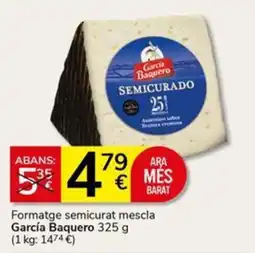 Supermercados Charter García Baquero formatge semicurat mescla oferta