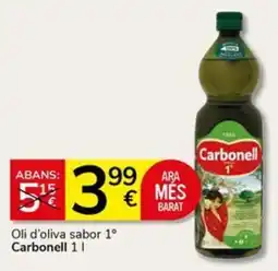 Supermercados Charter Carbonell oli d'oliva sabor 1° oferta