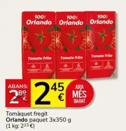 Supermercados Charter Orlando tomàquet fregit oferta