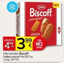 Supermercados Charter Lotus mini sticks oferta