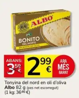 Supermercados Charter Albo bonito del norte en aceite de oliva oferta