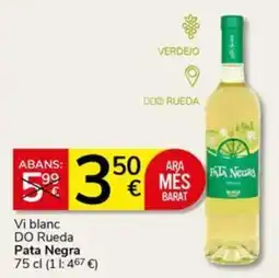 Supermercados Charter Pata Negra Vi blanc oferta