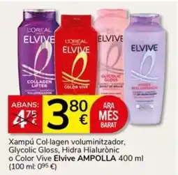 Supermercados Charter Elvive xampú oferta