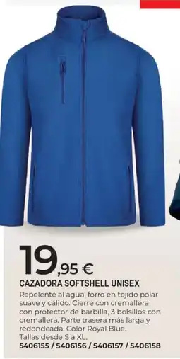 BigMat Cazadora Softshell Unisex oferta