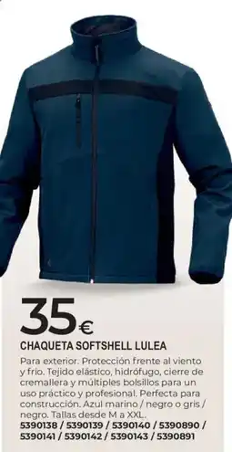 BigMat Chaqueta Softshell Lulea oferta