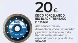 BigMat BigMat disco porcelánico big-black trenzado oferta