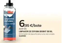 BigMat BigMat limpiador espuma oferta