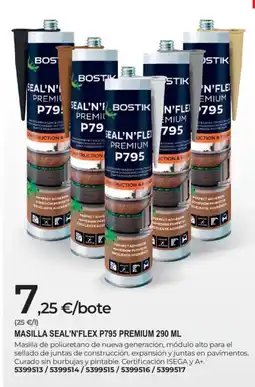 BigMat Bostik masilla seal'n'flex p795 premium oferta