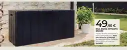 BigMat Baúl bravo antracita oscuro oferta