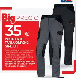 BigMat BigMall pantalon de trabajo mach 2 stretch oferta