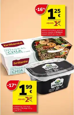 Supermercados Charter brillante arroz integral chía oferta