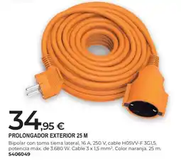 BigMat prolongador exterior 25 m oferta