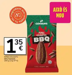 Supermercados Charter Consum pipas gigantes bbq oferta