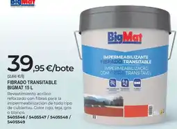 BigMat BigMat fibrado transitable oferta