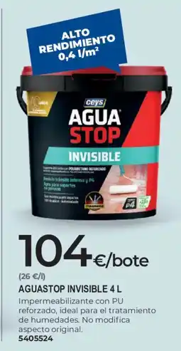 BigMat ceys aguastop invisible oferta