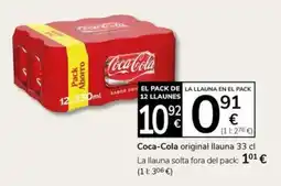 Supermercados Charter Coca-Cola original llauna oferta