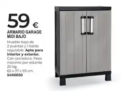 BigMat Armario garage midi bajo oferta