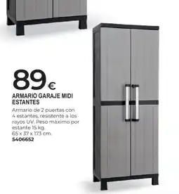 BigMat Armario garaje midi estantes oferta