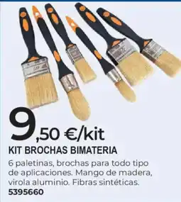 BigMat Kit brochas bimateria oferta