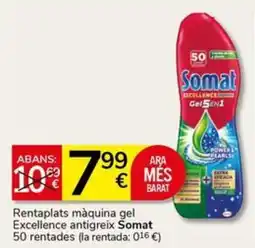 Supermercados Charter Somat rentaplasts màquina gel excellence antigreix oferta