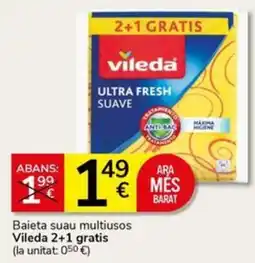 Supermercados Charter Vileda baieta suau multiusos oferta