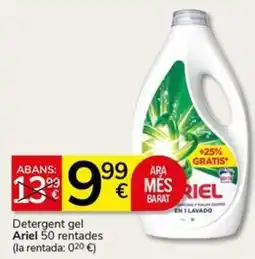 Supermercados Charter Ariel detergent gel oferta