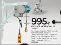 BigMat Elevador profesional es 150 neo oferta