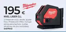 BigMat Milwaukee nivel láser cll oferta