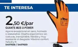 BigMat U-Power guante mus oferta