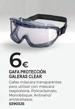 BigMat Gafa protección galeras clear oferta