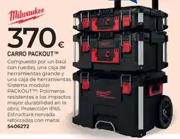 BigMat Milwaukee carro packout tm oferta