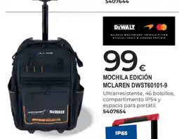 BigMat DeWalt mochila edición mclaren dwst60101-9 oferta