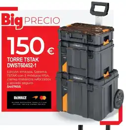 BigMat DeWalt torre tstak dwst60452-1 oferta