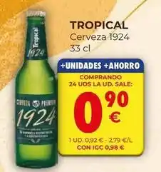 CashDiplo Tropical - cerveza oferta