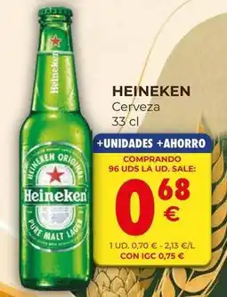 CashDiplo Heineken - cerveza oferta