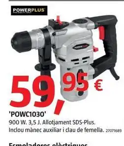 Bauhaus Power plus - martillo combinado electrico powc1030 oferta
