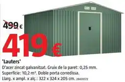 Bauhaus Casetas de jardin lauters oferta