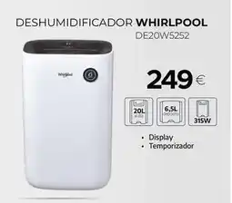 Tien 21 Whirlpool - deshumidificador de20w5252 oferta