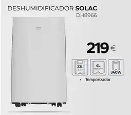 Tien 21 Solac - deshumidificador dh8966 oferta