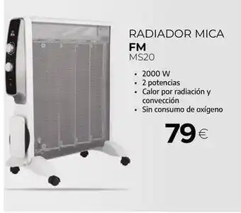 Fm - radiador mica