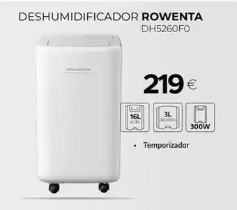 Rowenta - deshumidificador dh5260f0