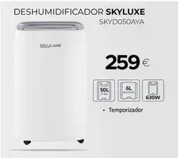 Tien 21 Dia - deshumidificador skyluxe oferta
