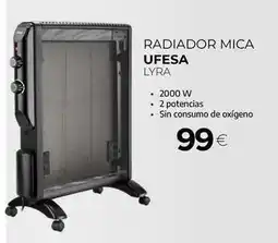 Tien 21 Ufesa - radiador mica oferta