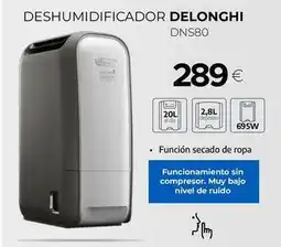 Tien 21 Delonghi - deshumidificador oferta