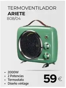 Tien 21 Ariete - termoventilador 808/04 oferta