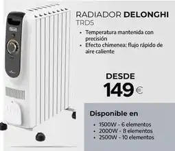 Tien 21 Delonghi - radiador delonghi trd5 oferta