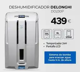 Tien 21 Delonghi - deshumidificador dd230p oferta