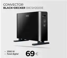 Tien 21 Black & decker - convector black+decker bxcsh2000e oferta