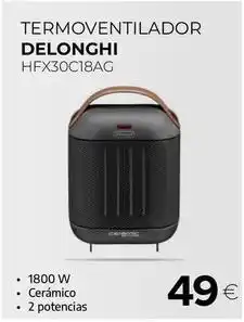 Tien 21 Delonghi - termoventilador hfx30c18ag oferta